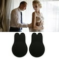 thumbnail image 4 of Lifting Chest Sticker, Silicone Strapless Breast Lift Tape  For Work Black,Skin Color, 4 of 8