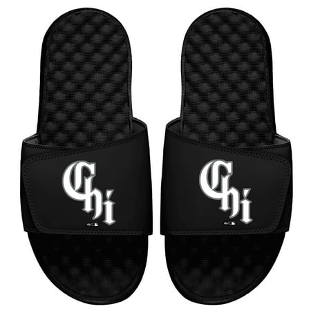 

Youth ISlide Black Chicago White Sox 2021 City Connect Team Slide Sandals