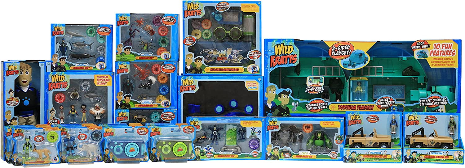 New Wild Kratts Action Figures Wild Kratts 10-Pack Action Figure