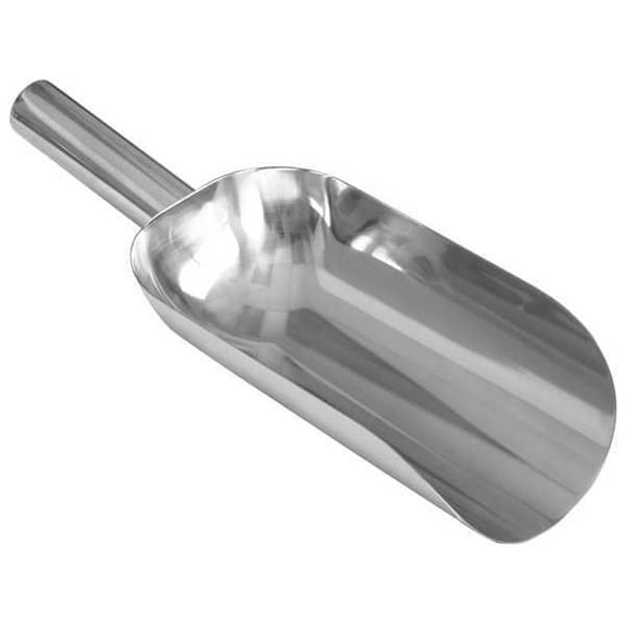 Sani-Lav Pharma Scoop,32 oz,316 Stainless Steel 40RD