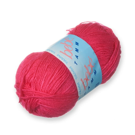 BEBE TAMM [50grs] - Soft Yarn for Baby Clothes and Blankets: Raspberry Pink 2738