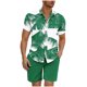 thumbnail image 1 of Mens Camisas de Manga Larga Casual Elegante Cuadrado Girar Hacia Abajo Cuello Botón Blusa, Verano de Spandex, 1 of 5