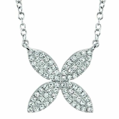 0.20ct Real Diamond Flower Petal 