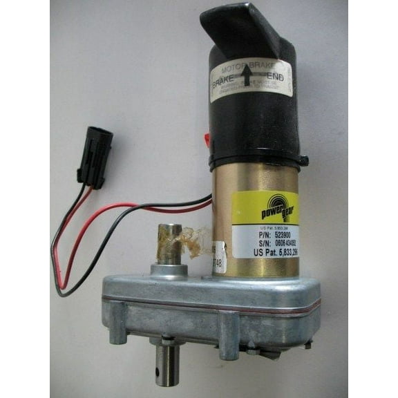 Power Gear 523823 RV Slide Out Motor - High-Torque Dual Shaft without Pin