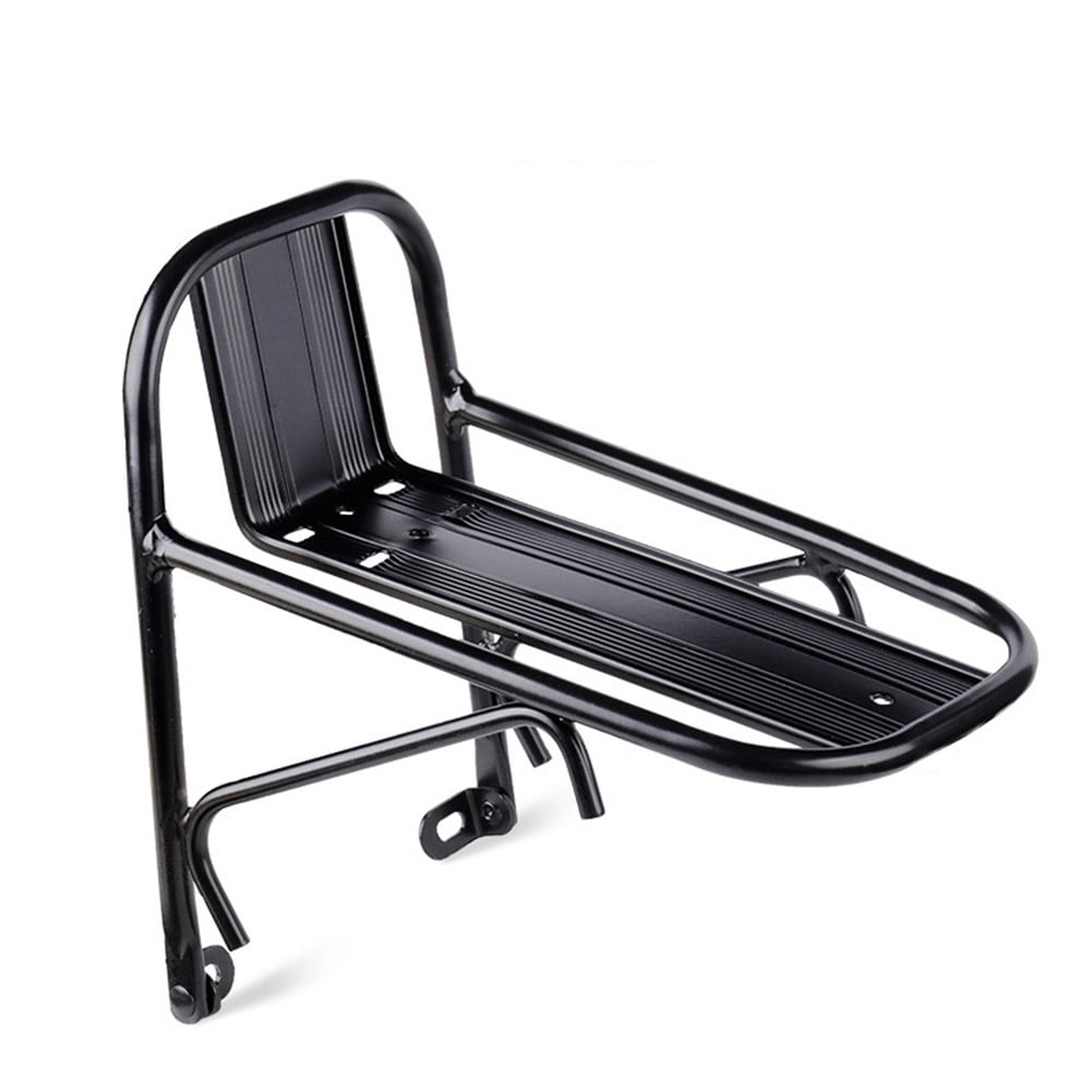 Mountain Bike Front Rack Steel Basket Carrier Luggage Shelf Bike