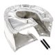 thumbnail image 1 of Envoltura de cubierta de turbocompresor de manta T3 Natural plata, 1 of 9