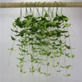 thumbnail image 3 of Artificial Hanging Plant Plastic Leaf Garland Home Wall simulation hanging vine Mounted Fake Plant Vine Simulation Rattan, 3 of 9