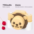 thumbnail image 4 of Juguete de videocámara de animales de dibujos animados multifuncional para regalos de vacaciones para niños (azul aguamarina) Likrtyny Para estrenar, 4 of 5
