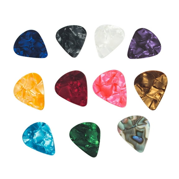 Raindrops 60Pcs Durable Guitar Picks for Acoustic and Electric Guitars