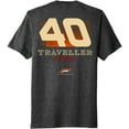thumbnail image 3 of Men's JR Motorsports Official Team Apparel Heather Black Justin Allgaier Traveller Whiskey Car T-Shirt, 3 of 3