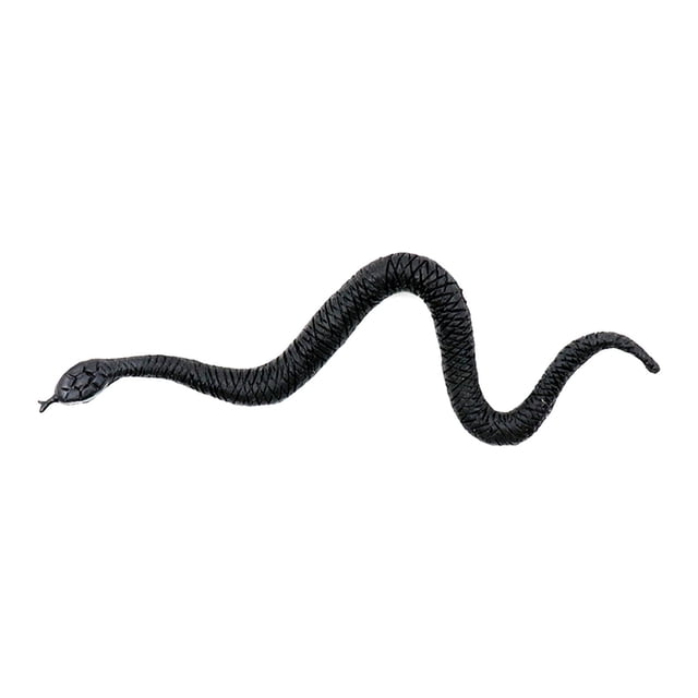 Modelo de serpiente de juguete, juguete de serpiente espeluznante aterrador, trucos de fiesta de Halloween, protección de jardín, accesorios prácticos Baoblaze Juguetes de serpiente de simulación