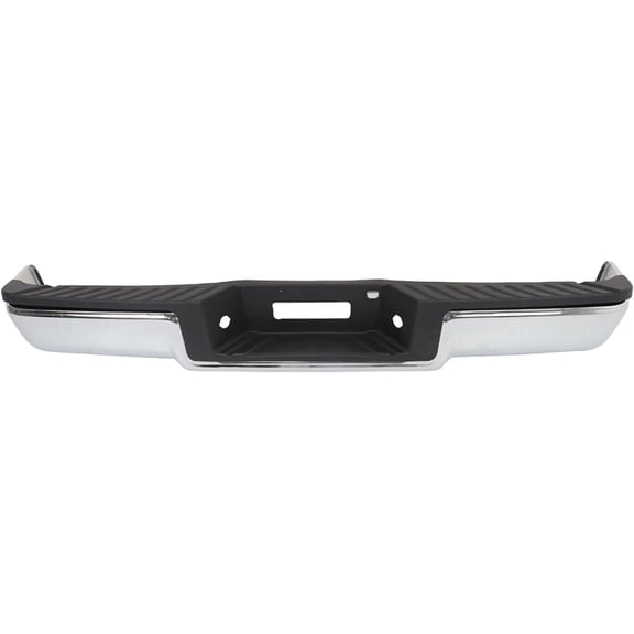 labwork Chrome Rear Bumper Assembly without Park Assist Sensor Holes Replacement for 2006 2007 2008 F150 8L3Z17906B FO1103136