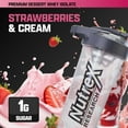 thumbnail image 6 of Nutrex Research IsoFit Strawberries and Cream – 100% Whey Protein Isolate Powder for Lean Muscle, Recovery & Strength Support 30 Servings, 6 of 9