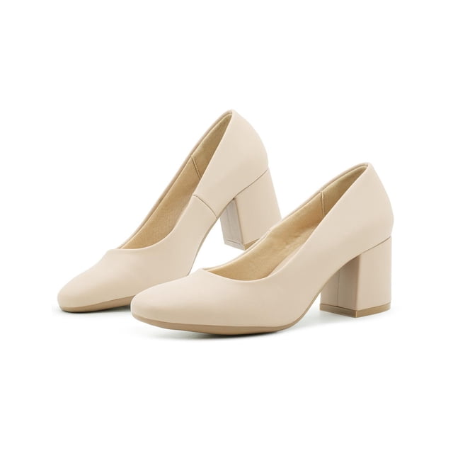 Zapatilla Oficina Para Mujer Fiesta Formal Color Baileys beige 24.5