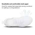 thumbnail image 4 of Zapatillas de tenis ligeras WYGRQBN para mujer, blancas, 4 of 7