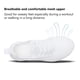 thumbnail image 4 of Zapatillas de tenis ligeras WYGRQBN para mujer, blancas, 4 of 7