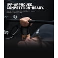 thumbnail image 4 of Gymreapers Weightlifting Wrist Wraps (IPF Approved) 18" Professional Quality Wrist Support with Heavy Duty Thumb Loop - Best Wrap for Powerlifting Competition, Strength Training, Bodybuilding, 4 of 6