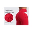thumbnail image 5 of CRZ YOGA Secretsculpt Butterlift Workout Leggings Pockets 25" No Front Seam High Waist Womens Yoga Pants Scrunch Butt, 5 of 6