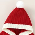 thumbnail image 4 of vdgthytj Baby Girls Boys Sweater Romper Newborn Knitted Button Long Sleeve Hooded Jumpsuits Winter Clothes, 4 of 7