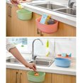 thumbnail image 3 of Kitchen Cabinet Hanging Garbage Trash Can(Green)Can Trash Food Barrel, Plastic, 3 of 5