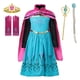 thumbnail image 3 of Vestido de princesa Elsa de la reina de las nieves para niñas, disfraz de Frozen para carnaval, fiesta de cumpleaños y graduación, 2024, 3 of 5