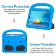 thumbnail image 5 of Allytechgroup for iPad Mini 7 (A17 Pro) 2024 & iPad Mini 6 (A15) 2021 Case, EVA Rubber Lightweight Handle Stand Rugged Shockproof Cute Design Kids Friendly Case for iPad Mini 6th/7th, Blue, 5 of 7