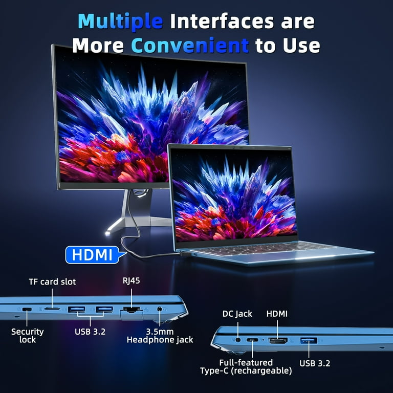 SGIN 15.6in laptop Windows 11 with Intel Core i3, 16GB RAM 1TB ROM