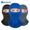 thumbnail image 2 of Cache-Cou pour Enfants Chauffe-Visage Coupe-Vent Balaclava Couverture Respirante pour Cyclisme Randonnée Alpinisme Noir, 2 of 6