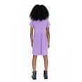 thumbnail image 4 of Unicorn Academy Girls Short Sleeve Graphic Dress Cotton and Polyester, Dress (Girl's), 4 of 11