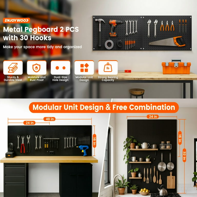 Thyle 100 Pcs Metal Scan Hook With Label Holder For 1/8" To 1/4" Pegboard, Peg Board Hooks With Price Tag, Pegboard Wall Accessories, Metal Hooks For Home Garage Retail Display Supplies