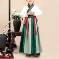 thumbnail image 2 of Kids Traditional Chinese Hanfu for Girls Boys, Ancient Scholar Guoxue Outfit, Children's Cultural Performance Dress, 2 of 3