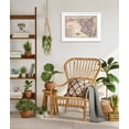 thumbnail image 3 of Art.com 1877, Maryland and Delaware Railroad Map 1877, Maryland, United States Giclee Print, White Frame Wall Art, 44" x 32", 3 of 4