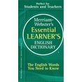 thumbnail image 1 of MERRIAM-WEBSTER S ESSENTIAL LEARNER S ENGLISH DICTIONARY Merriam-Webster MERRIAM-WEBSTER S INC., 1 of 2