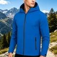 thumbnail image 4 of Miqool Mens Lightweight Hooded Waterproof Rain Jacket Breathable Windbreaker Rain Coats for Outdoor Mountain Hiking, 4 of 6