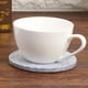 thumbnail image 3 of Posavasos redondos de fieltro para 20 piezasposavasos resistentes al calor para café y té (gris C) Tmvgtek Libre de BPA, 3 of 9
