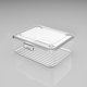 thumbnail image 2 of Caja de almacenamiento de tarjetas transparente y compacta, 2 unidades, portátil, para organizar fácilmente las tarjetas, cajas transparentes para guardar tarjetas de juego, 2 of 8