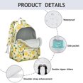 thumbnail image 4 of Lemon Backpack for School,Cute School Bag,Schoolbag with Adjustable Shoulder Straps & Padded Back,13.4"x11"x4.7", 4 of 6
