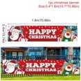 thumbnail image 3 of Bandera navideña para exteriores, decoración navideña para el hogar, adorno navideño 2024, regalo de Navidad Natal Noel, feliz año nuevo 2025, 3 of 5
