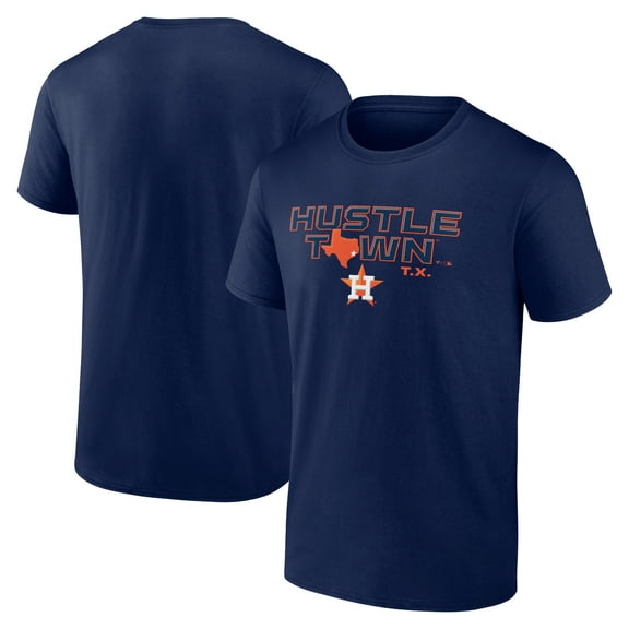 Men's  Navy Houston Astros Hustle Town T-Shirt