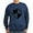 Navy, variant on CafePress - Delta Chi Black Icon Sweatshirt - Classic Crew Neck Sweatshirt