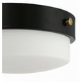 thumbnail image 2 of X3212-FB Craftmade Lighting Oak Street - 2 Light Flush Mount-Flat Black Finish, 2 of 4
