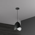 thumbnail image 5 of Dainolite 1 Light Steel Pendant, Black Finish, 5 of 5