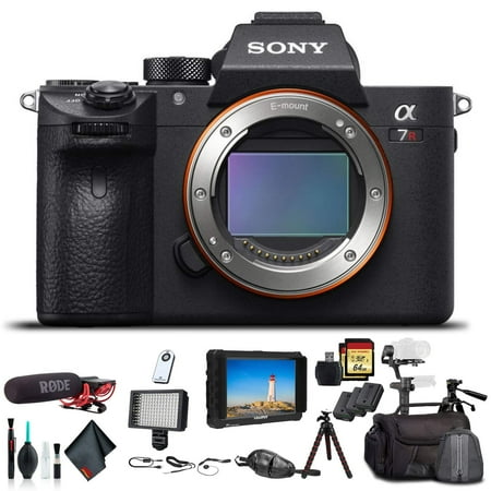 Sony Alpha a7R III Mirrorless Camera ILCE7RM3/B with Soft Bag Zhiyun-Tech WEEBILL Stabilizer 2x Extra Batteries and More(International Model)