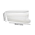 thumbnail image 2 of Egg Holder for Fridge, Automatic Rolling Egg Dispenser for Refrigerator, Countertop, Kitchen - Space-saving Egg Roller/Organizer/Storage/Container/Tray for Fridge - 1 Pack for 18 Large Size Eggs, 2 of 8
