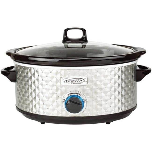 7 qt Slow Cooker Silver
