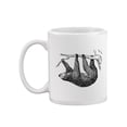 thumbnail image 1 of Upside Down Sloth Mug - SPIdeals Designs,, 1 of 4