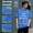 Sky Blue, variant on GZWYHT Custom Photo T-Shirts for Men Design Your Own Personalized Shirt on Front&Back Cotton Tess Customizable Text And Image Black L