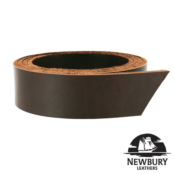 Newbury Leathers, Latigo, Strap, Medium Brown