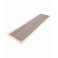 thumbnail image 3 of 2.6x7 Ft Gray & White Jute Area Rug, Hand-Woven, Reversible, Farmhouse Boho Style, Durable & Pet-Friendly Rug for Living Room, Dining Room, and Bedroom, 3 of 5