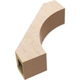 thumbnail image 6 of Ekena Millwork 5"W x 18"D x 18"H Westlake Rough Cedar Woodgrain TimberThane Knee Brace, Primed, 6 of 6